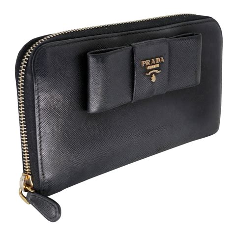 prada saffiano fiocco wallet|prada saffiano wallet sale.